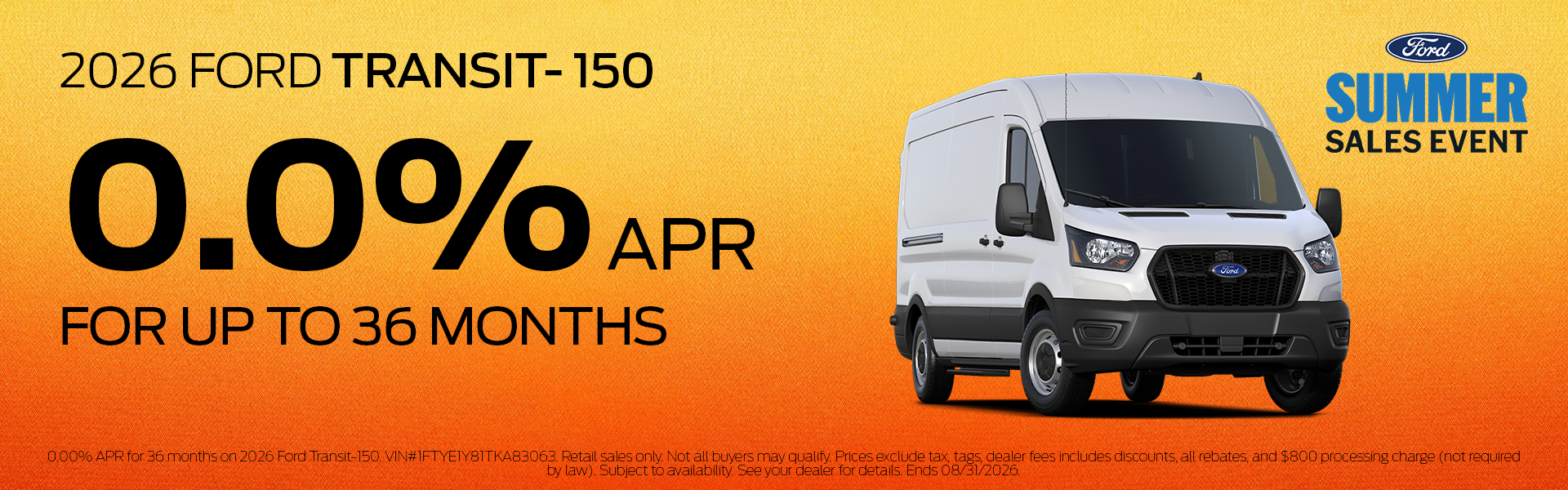New 2026 Transit-150