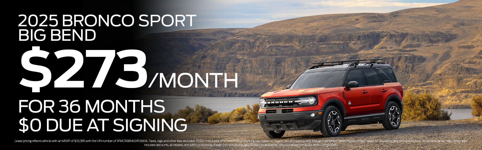 New 2025 Bronco Sport Big Bend