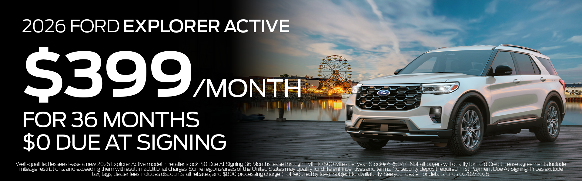 New 2026 Explorer Active