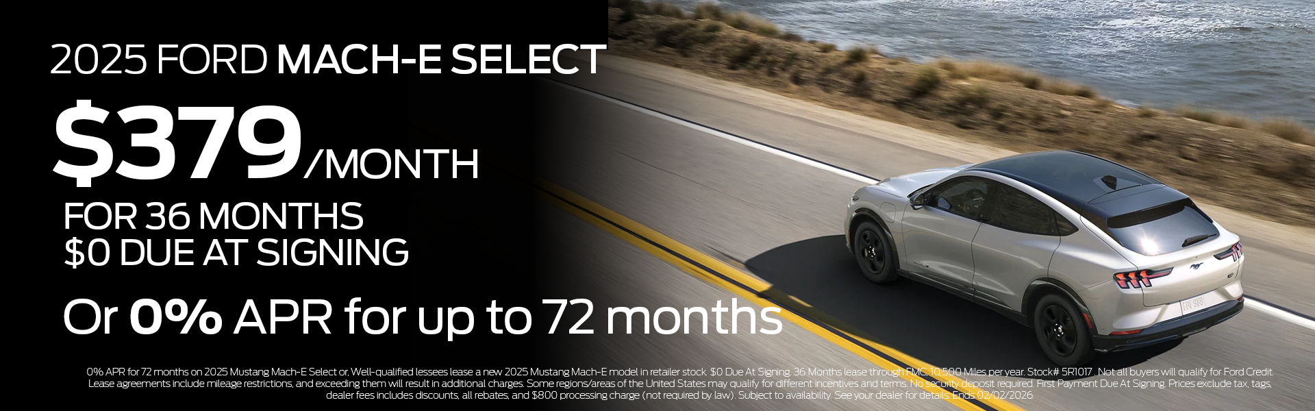 New 2025 Mach-E Select