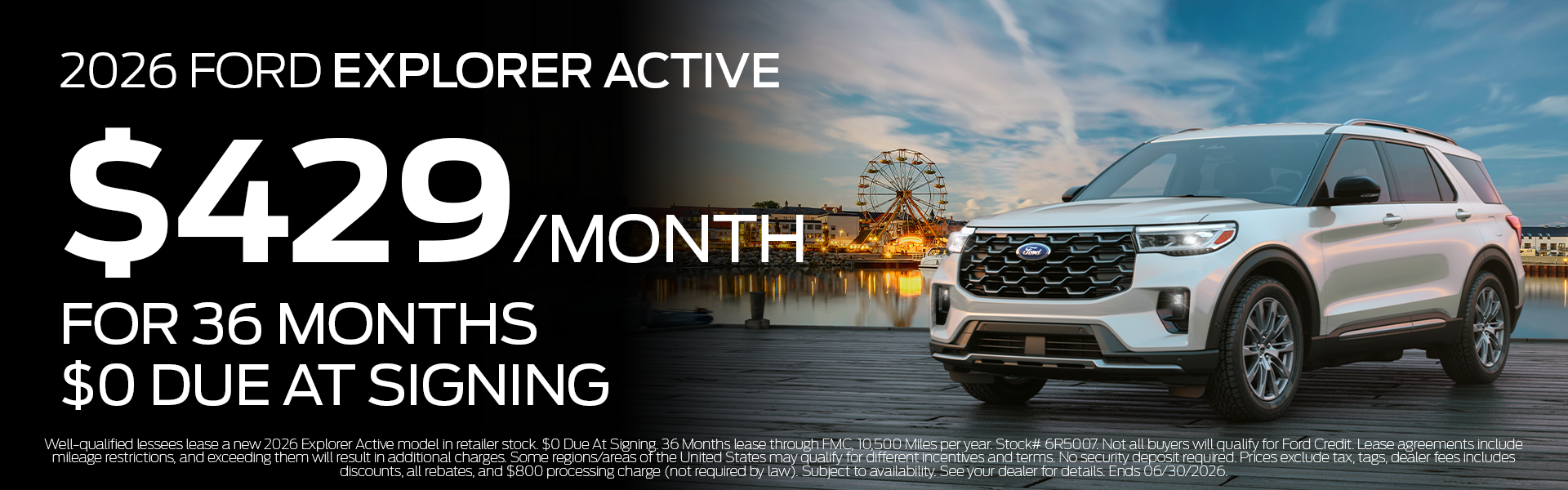 New 2026 Explorer Active
