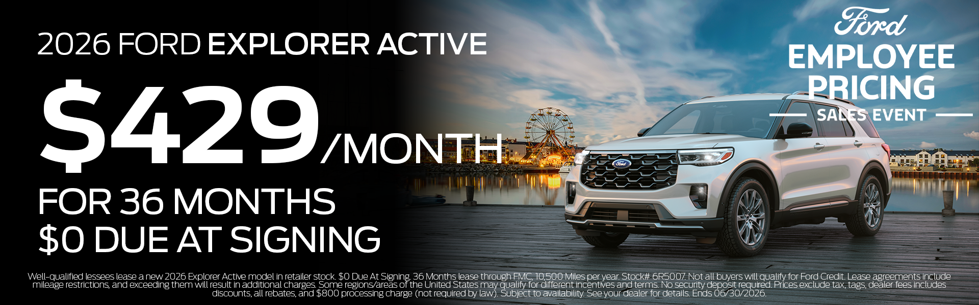 New 2026 Explorer Active