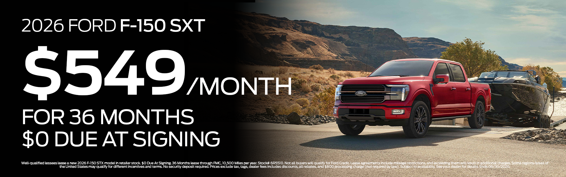 New 2026 F-150 STX