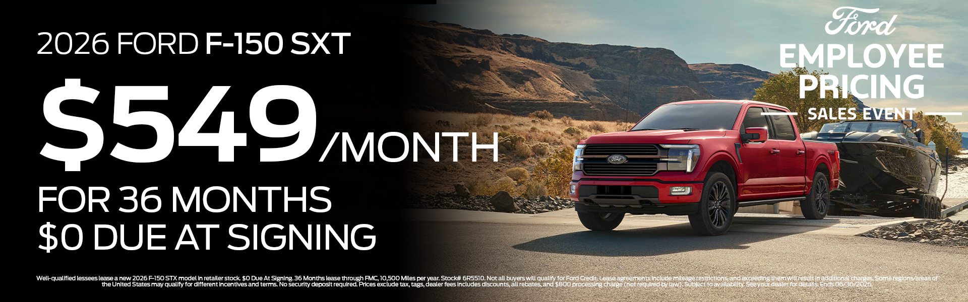 New 2026 F-150 STX