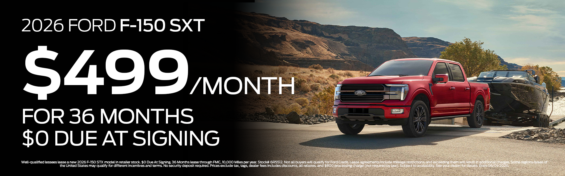 New 2026 F-150 STX