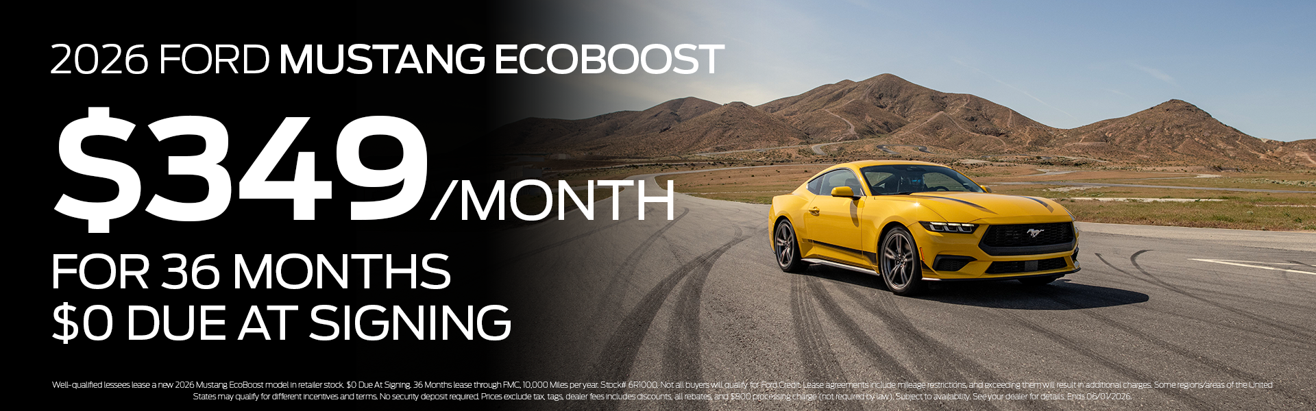 New 2026 Mustang EcoBoost